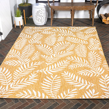 Nevis Palm Frond Indoor/outdoor Area Rug